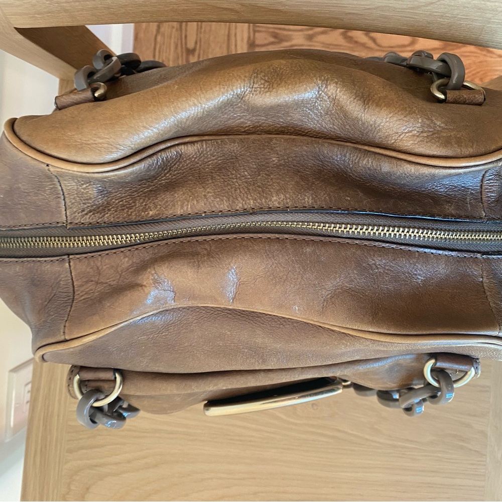 Banana Republic brown leather purse - Picture 4 of 5